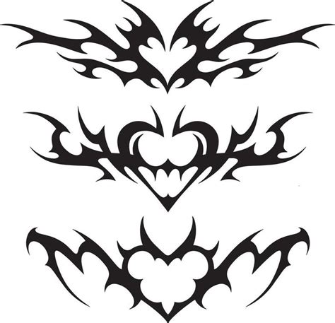 Goth Tattoo, Tattoo Cover-up, Heart Tattoo Designs, Tribal Tattoo Designs, Unique Tattoos, Small ...