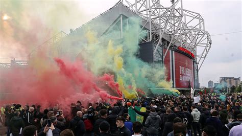 Man Utd protest: Police release new video as fans are sentenced for ...