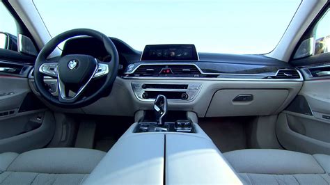 2016 BMW 750Li interior footage - YouTube