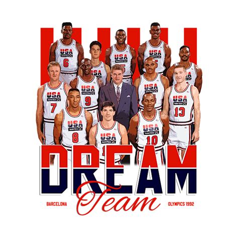 Dream Team - Dream Team Usa 1992 - T-Shirt | TeePublic