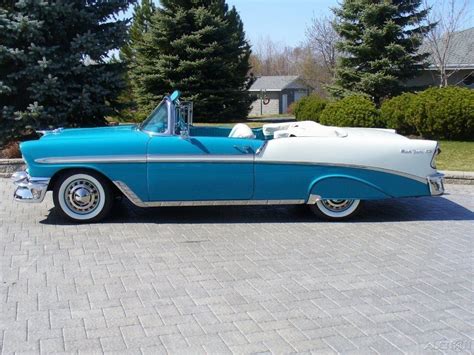 56 Chevy Bel Air Convertible For Sale - img-omnom