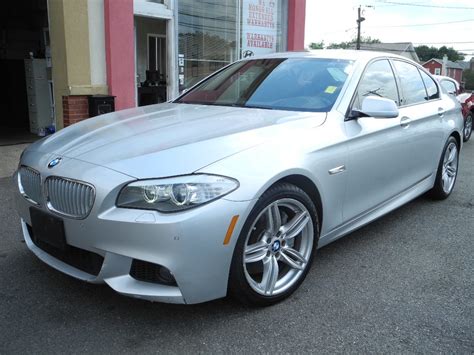 2013 BMW 5-SERIES 550I XDRIVE M-SPORT PKG 59775 Miles SILVER SEDAN 8 ...