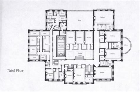 THE BREAKERS [THIRD FLOOR] | Mansion floor plan, Floor plans, Unique ...