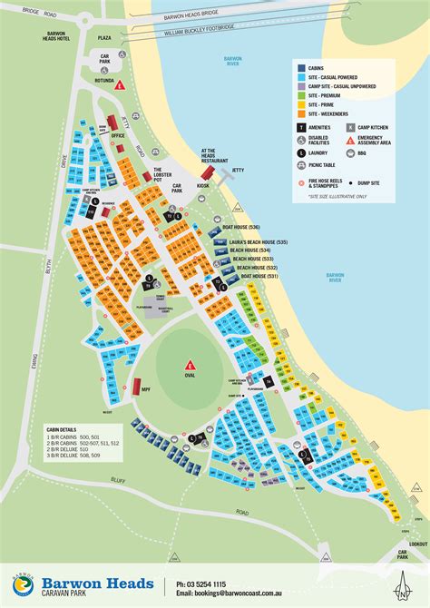 Park Map - Barwon Heads CP