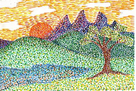 Georges Seurat Oeuvre Pointillisme Téléchargement Gratuit - AfficheJPG