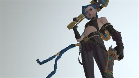 Arcane - Jinx - Download Free 3D model by Craft Tama (@rizky08) [b74f25a] - Sketchfab