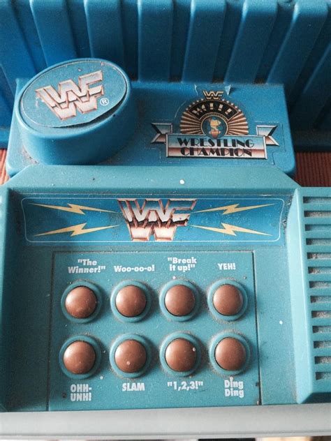 Wwf Wwe Early 90S Wrestling Ring And 20 Wrestler Figures Toys | #1778924472