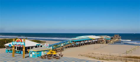 Cocoa Beach Pier recently renovated at Orlando’s closest beach