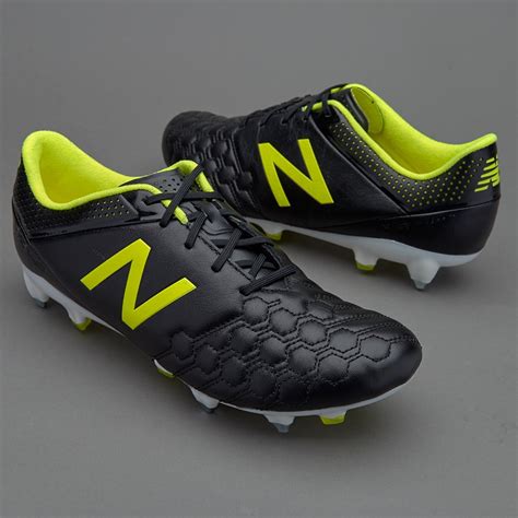 New Balance Visaro K-Leather SG - Mens Boots - Soft Ground - Black ...