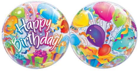 Burton + Burton Burst Balloons Birthday Bubble Balloon, 1 ct - Kroger