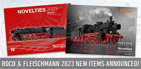 Latest News: NEW ITEMS 2023 - ROCO FLEISCHMANN 2023 Announcements