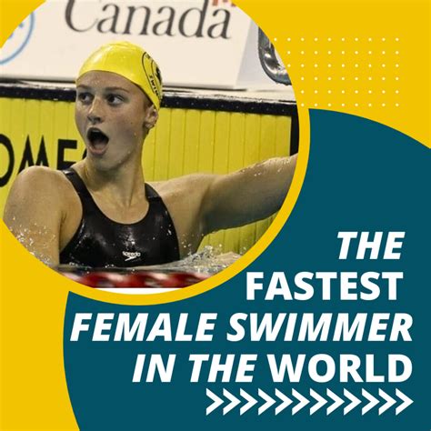 The Fastest Female Swimmer In The World (The Globe and Gael)