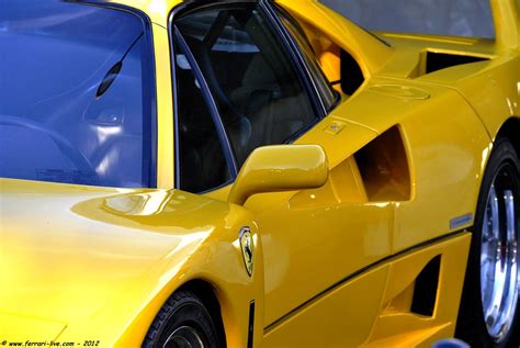 Ferrari F40 Yellow | My website : www.ferrari-live.com | Ferrari-live ...