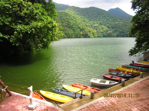 The Bulusan Lake in Bulusan Volcano Natural Park, Sorsogon