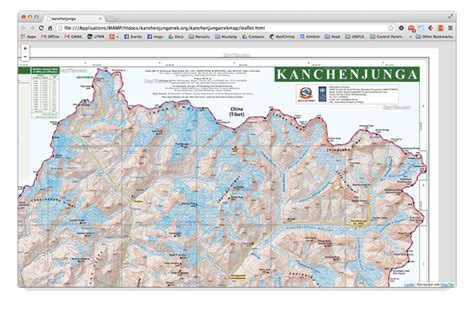 kanchenjunga-map-online | Trail Running Nepal