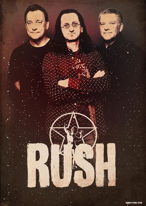 Band Poster: Rush by elcrazy on DeviantArt