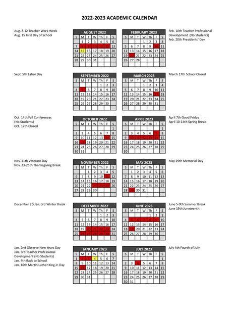 2022-2023 Calendar — First Presbyterian Day School