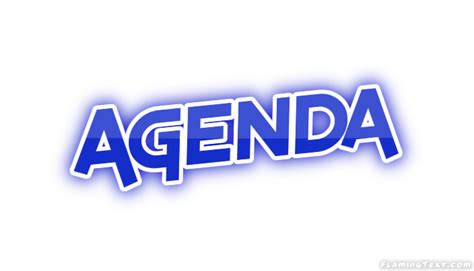 Agenda Logo - LogoDix