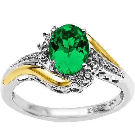 Brilliance Fine Jewelry - Brilliance Fine Jewelry Created Emerald ...