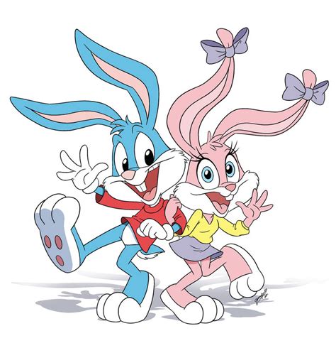 Buster and Babs Bunny by cpeters1 on DeviantArt