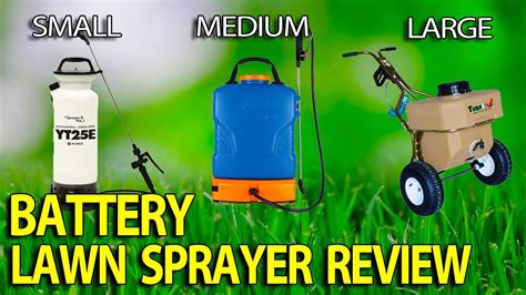 Best Lawn Sprayer- Battery Powered Cordless - YouTube