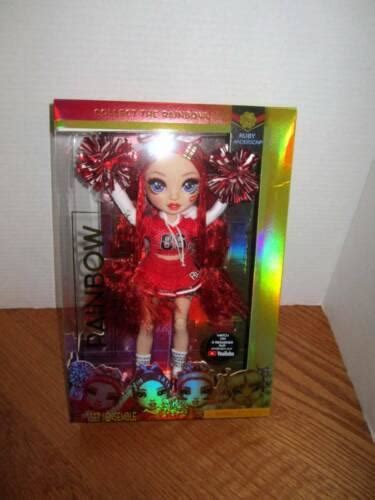 New Rainbow High Cheerleaders Ruby Anderson Doll NIB | #4554430284