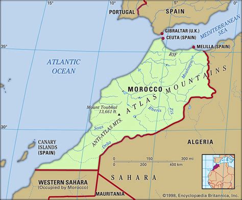 Morocco - Relief | Britannica