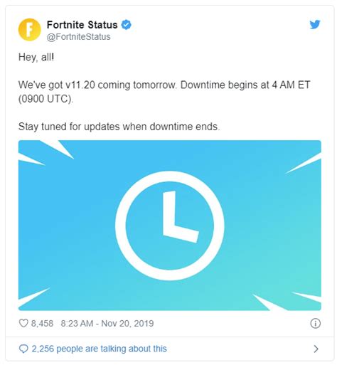 Fortnite Downtime Frustrates Gamers Further With Delayed Patch Notes ...