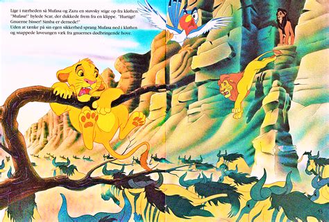 Walt Disney Book Scans – The Lion King: The Story of Simba (Danish Version) - Walt Disney ...