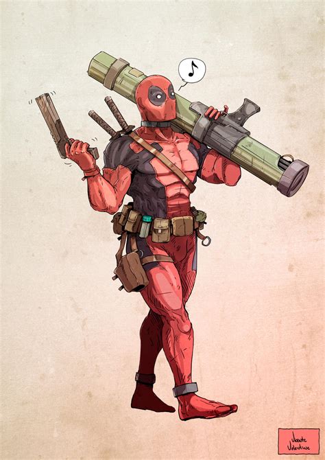 Deadpool - Fan Art by VicenteValentine on DeviantArt