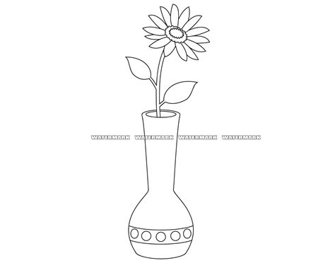 Silhouette Svg, Silhouette Studio, Flower Svg, Flower Vases, Adobe Illustrator, Digital Files ...