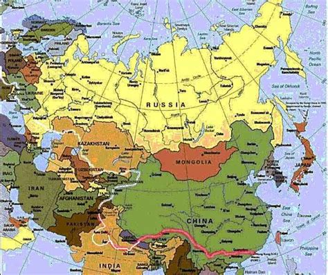 Map Japan And Russia - Best Map of Middle Earth