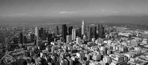 Photograph Los Angeles Skyline - Black & White by Frederick Millett on ...