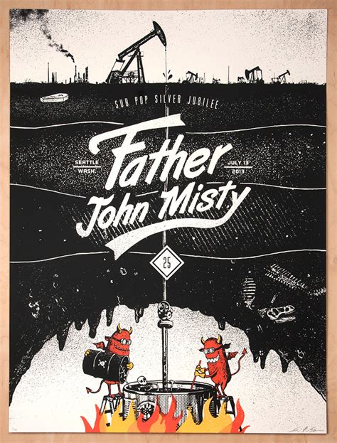 Andrew Saeger » Father John Misty Poster