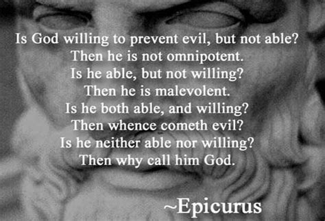 Philosophy Monkey: Epicurus and the Problem of Evil