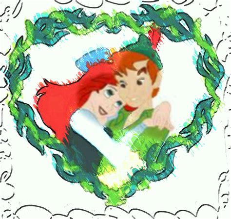 Ariel and Peter Pan by esmesabepi on DeviantArt