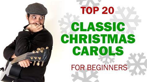 Top 20 Christmas Carols for Beginners | Acoustic Guitar - YouTube