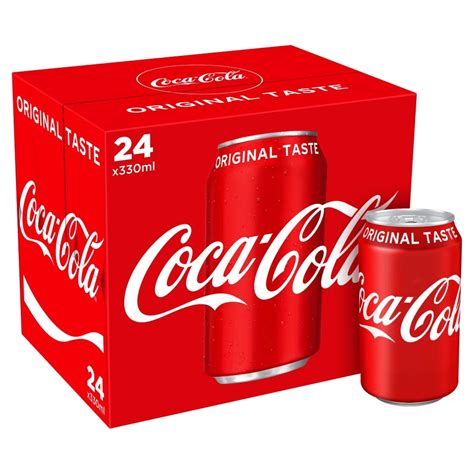 Coca-Cola Original Taste, 330 ml, Pack of 24: Amazon.co.uk: Prime Pantry