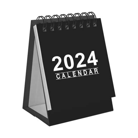 2024 MINI DESK Calendar Office Flipping Small Desktop Calendar For Plan Schedule $8.03 - PicClick