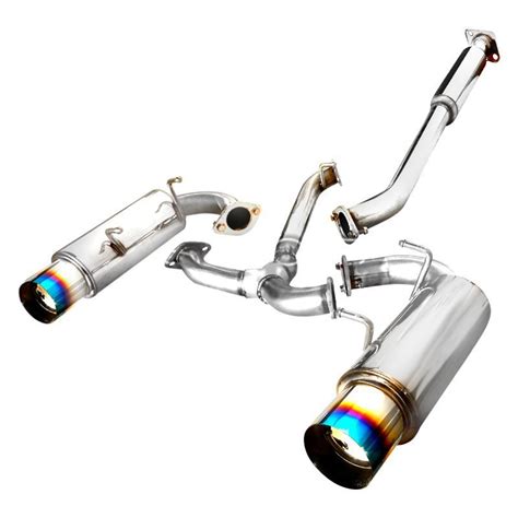 Spec-D Tuning Exhaust BRZ / FRS / 86 (2013-2020) Dual N1 Mufflers Blue – Redline360