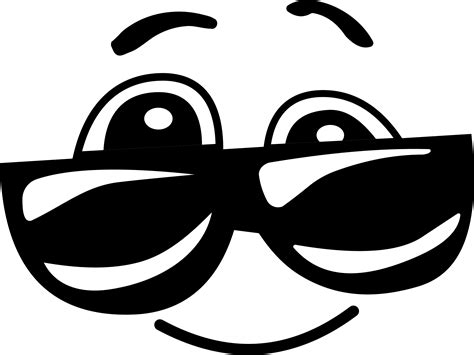 Clipart - Sunglasses Smiley Face