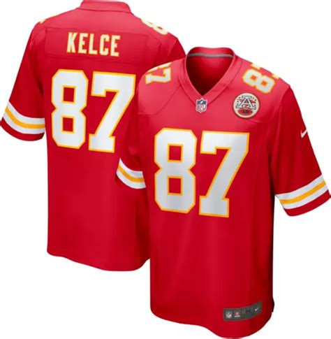 Nike Men's Kansas City Chiefs Travis Kelce #87 Red Game Jersey | Dick's ...