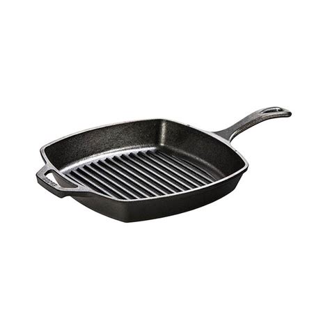 Poêle striée carrée 27 cm de Lodge - Ares Accessoires de Cuisine