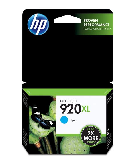 Genuine HP 920XL Cyan Ink Cartridge-1365421