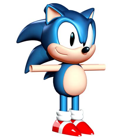 Classic USA Sonic 3d Model : r/SonicTheHedgehog