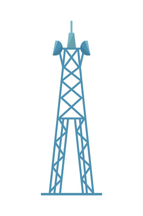 broadcast tower communications 3759828 Vector Art at Vecteezy