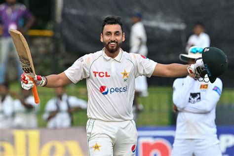 Agha Salman is all smiles after hitting 100 off 123 balls ...