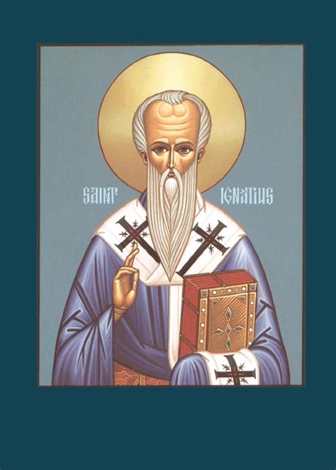 Servant of Charity: The Fathers Speak: St. Ignatius of Antioch