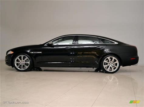 Ultimate Black Metallic 2011 Jaguar XJ XJL Supersport Exterior Photo ...