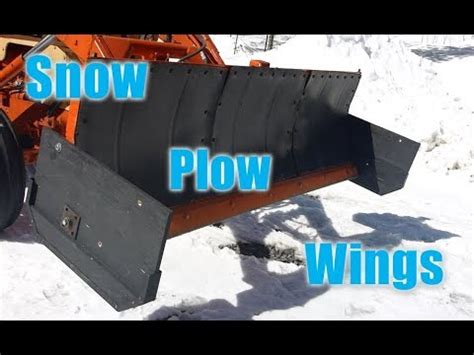 #43 New Snow Plow Wings - The Making - YouTube